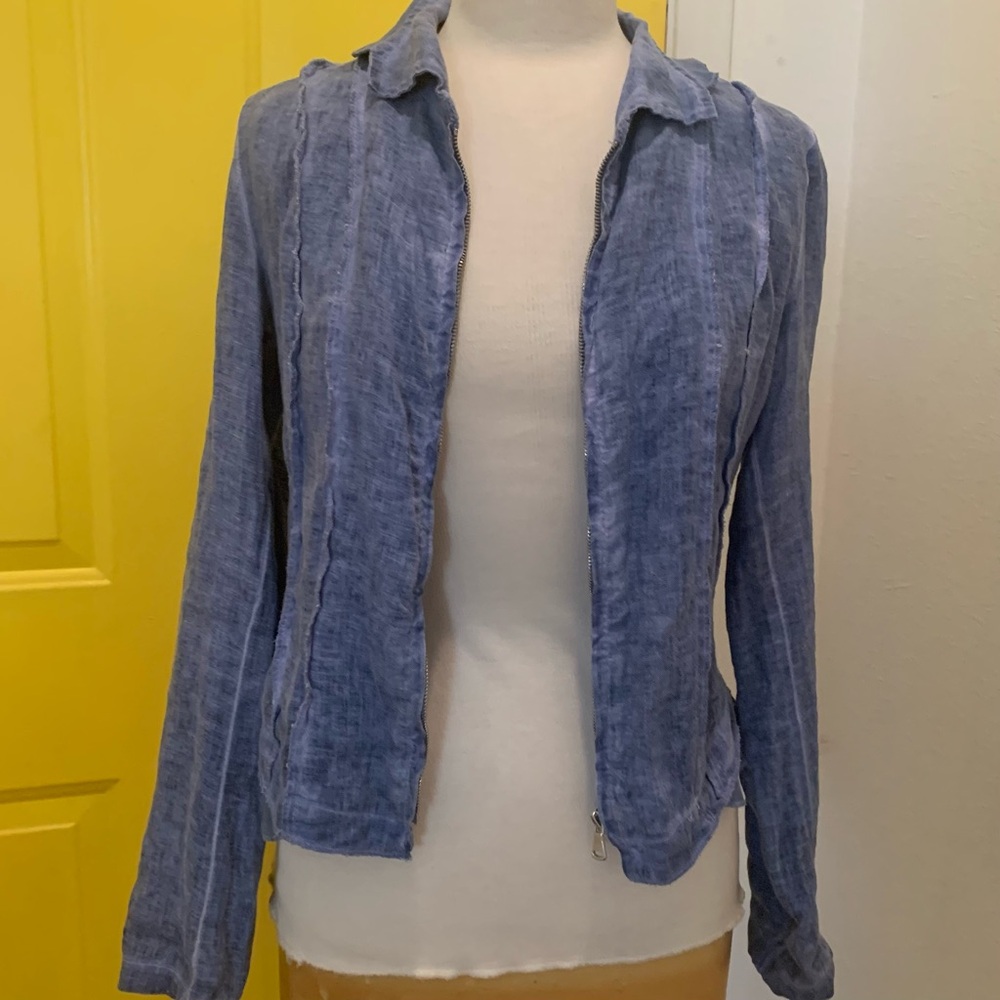 Made in Italy lightweight linen jacket
